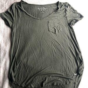PLAIN HOLLISTER V-NECK TSHIRT